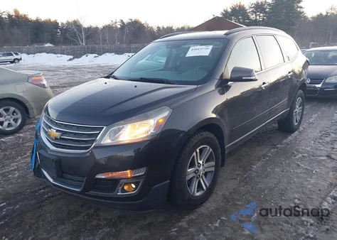2015 Chevrolet Traverse 1Lt из США, поврежденный, VIN 1GNKVGKDXFJ372457